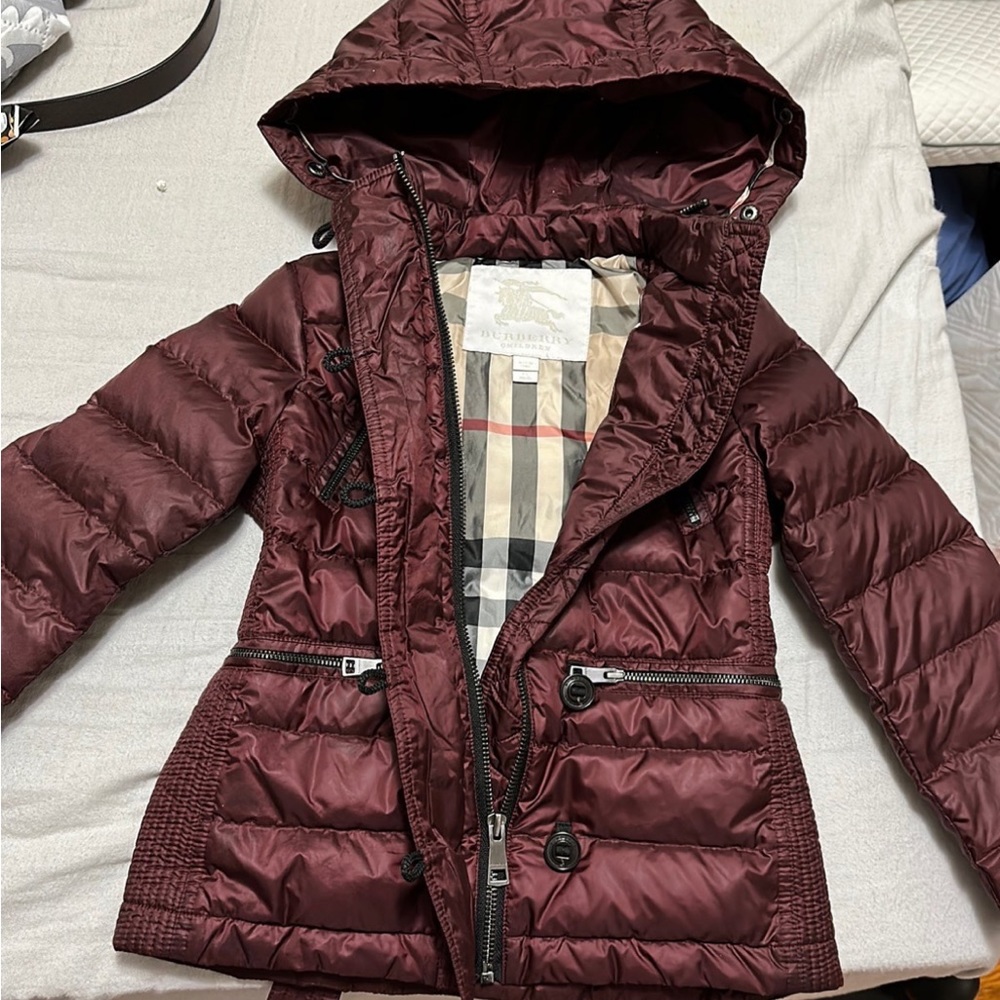 Burberry down jacket 6y